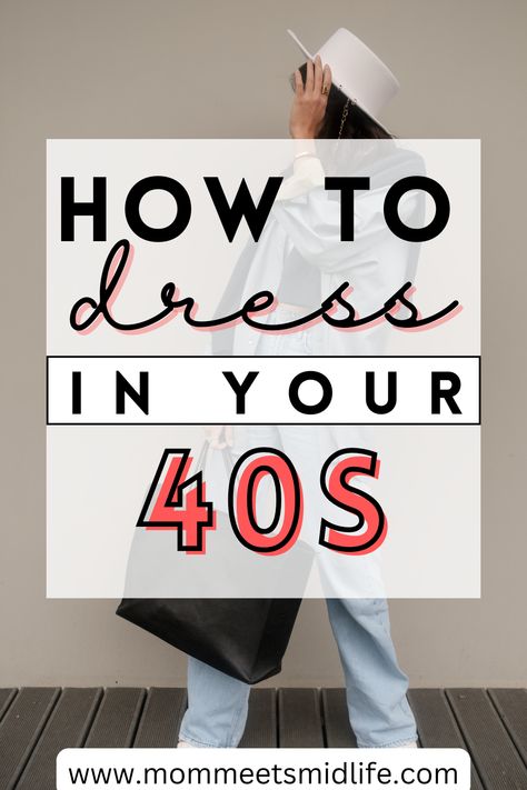 how to dress in your 40s 40 Year Old Dress Style, 40 Years Fashion For Women, Outfits For Your 40s, Casual Outfits To Work, 40 Wardrobe Fashion For Women, 40s Woman Fashion, Dressing At 40 For Women, Cool 40 Year Old Fashion, 40 Year Old Work Outfits