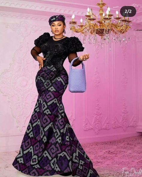 20 Latest and Best Pictures of Ankara Styles. Gown Styles For Women, Ankara Gown Styles For Ladies, Latest Ankara Long Gown Styles, Gown Styles For Ladies, Latest Ankara Gown Styles, Beautiful Ankara Gowns, Skirt And Blouse Styles, Long Gown Styles, Ankara Long Gown