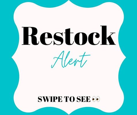 Beverly Ingalls on Instagram: “LOOK at all these restocks!! And YES! all of the newly restocked paste WILL BE NEW FORMULA! • Note RESTOCKS TODAY at 10 am cst RELEASE 2…” Restocked Instagram Post, Thrifting Quotes, Handbag Quotes, Perfume Content, Support Small Business Quotes, Fragrance Quote, Perfume Adverts, Panty Design, Online Shopping Quotes