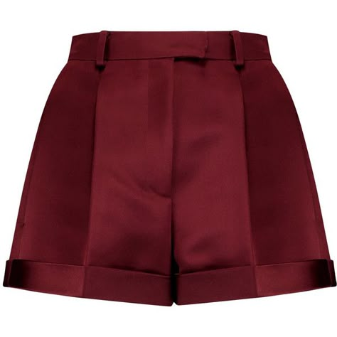 Valentino Silk-satin shorts ($605) ❤ liked on Polyvore featuring shorts, pants, burgundy, loose fitting shorts, loose shorts, highwaist shorts, burgundy high waisted shorts and high waisted shorts Valentino Silk, Highwaist Shorts, Burgundy Shorts, Satin Shorts, Silk Shorts, African Wear, Loose Shorts, High Rise Shorts, Stage Outfits