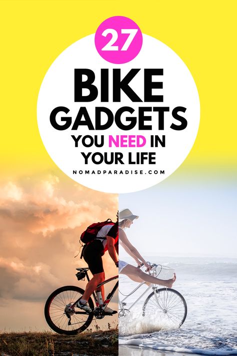 Bike Hacks Diy, Bike Accessories Gadgets, Bike Accessories Diy, Cheap Electric Bike, Bike Gadgets, Bike Swag, Bike Hacks, Bicycle Travel, Bicycle Gear