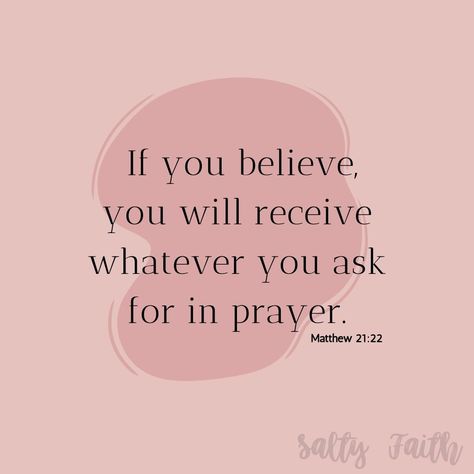 "If you believe, you will receive whatever you ask for in prayer" . . . . My name is Faith and I'm here to give you your daily dose of Christian content. Whether it is music, graphics, book recommendations, etc, I'm here for it, and I hope you are, too! Music Graphics, Christian Content, Prayer Journal, Trust God, My Name Is, Book Recommendations, My Name, Daily Dose, I Hope You