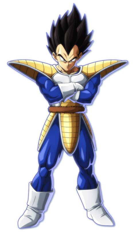 Base Vegeta Art - Dragon Ball FighterZ Art Gallery Dragon Ball Super All Characters, Dragon Ball Z Vegeta, Vegeta Dragon Ball Z, Vegeta Images, Vegeta Image, Dragon Ball Vegeta, Vegeta Forms, Vegeta Ue Drawing, Vegeta All Forms