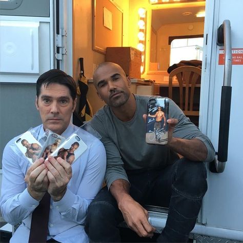 Behavioral Analysis Unit, Derek Morgan, Dr Spencer Reid, Thomas Gibson, Crimal Minds, Shemar Moore, Casting Pics, Matthew Gray, Matthew Gray Gubler