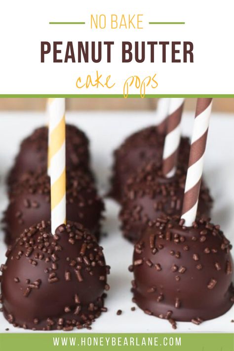 Peanut Butter Cake Pops, Peanut Butter Dough, Easy Cake Pops, Cheesecake Cake Pops, Nobake Dessert, No Bake Cake Pops, Cake Pop Recipe Easy, No Bake Peanut Butter, Homemade Snickers