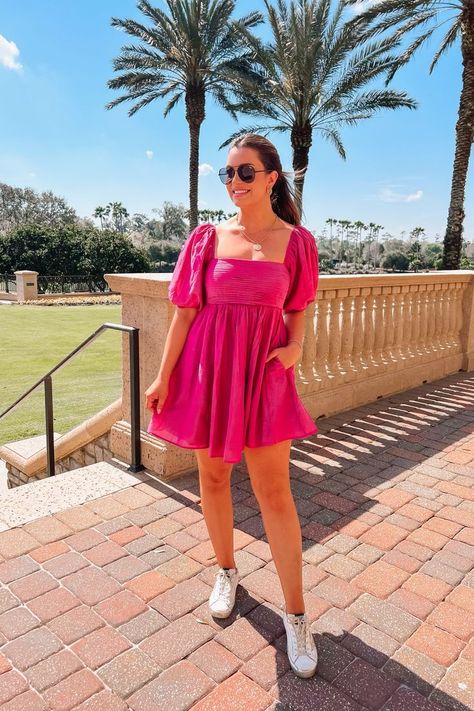 Love this puff sleeve mini dress from Abercrombie. Such a cute dress for spring! Shop this look and more on LTK! Puff Sleeve Dress Outfit, Pink Puff Sleeve Dress, Abercrombie Dress, Puff Sleeve Mini Dress, High Key, Dress For Spring, Puffed Sleeves Dress, Cute Dress, Mini Dress With Sleeves