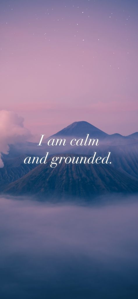 I Am Calm Quotes, I Am Calm Affirmation, Calm Quotes Wallpaper, Vision Manifestation, Perspective Ideas, I Am Grounded, Life Perspective, I Am Calm, Faith Moves Mountains