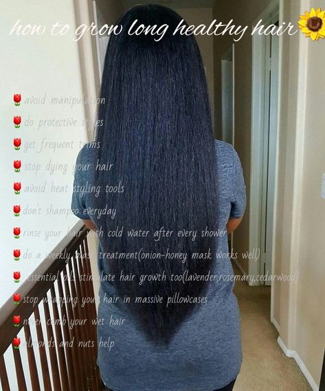 How to grow long healthy hair| tips How To Grow Your 4c Hair Long, Growing Black Hair Tips, Grow Hair Long And Fast Black Women, Black Long Natural Hair, How To Grow Relaxed Hair Long Healthy, How To Grow Long Natural Hair, Long Healthy Hair Black Women, How To Get Long Hair Black Women, How To Grow Long Healthy Hair