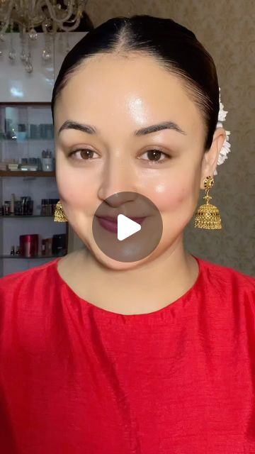 Lakme Makeup Tutorial, Traditional Indian Makeup, Folklorico Makeup, Nude Makeup Tutorial, Bengali Makeup, Indian Makeup Tutorial, Mexican Makeup, Campus Fashion, Bridal Makeup Tutorial