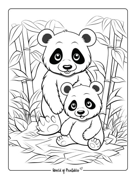 Panda Coloring Pages Free Printable fairycoloring #christmascrittercoloring #cutehorsecoloringpage. Panda Bear Coloring Pages, Panda Bear Coloring Pages Free Printable, Panda Colouring Pages, Panda Coloring Pages Free Printable, Panda Bear Drawing, Panda Project, Forest Coloring Pages, Cross Coloring Page, Santa Coloring Pages