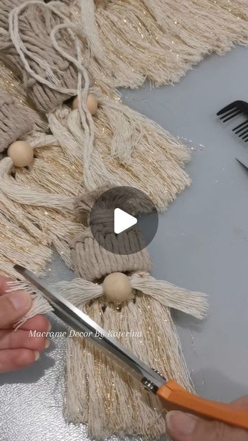 Macrame Gonk Tutorial, Macrame Santa Gnome Tutorial, Macrame Christmas Knomes, Macrame Gnomes Tutorials, Macrame Christmas Gnomes, Macrame Santa Gnome, Christmas Crafts Gnomes, Macrame Gonk, Macrame Gnome Tutorial