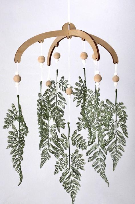 Hanging Ferns, Autumn Fern, Bar Dimensions, Nursery Room Design, Forest Nursery, Fern Leaves, Room Makeover Inspiration, Baby Nursery Decor, End Of Season Sale