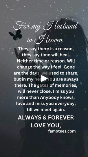 43 reactions · 21 shares | ALWAYS & FOREVER LOVE YOU, | My Husband In Heaven | Cooper Alan · Never Not Remember You Happy Anniversary To My Husband In Heaven Miss You, Happy Anniversary In Heaven Husband, Miss My Mom Quotes, Miss You Mom Quotes, Till We Meet Again, Prayer For Husband, I Miss My Mom, Loved One In Heaven, Mom In Heaven