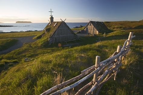 Discover Canada's most popular and intriguing historical sites for visitors, from military fortresses to Viking settlements and more. L'anse Aux Meadows, Viking Village, Newfoundland Canada, Newfoundland And Labrador, Lost City, Canada Travel, Newfoundland, Unesco World Heritage Site, Unesco World Heritage