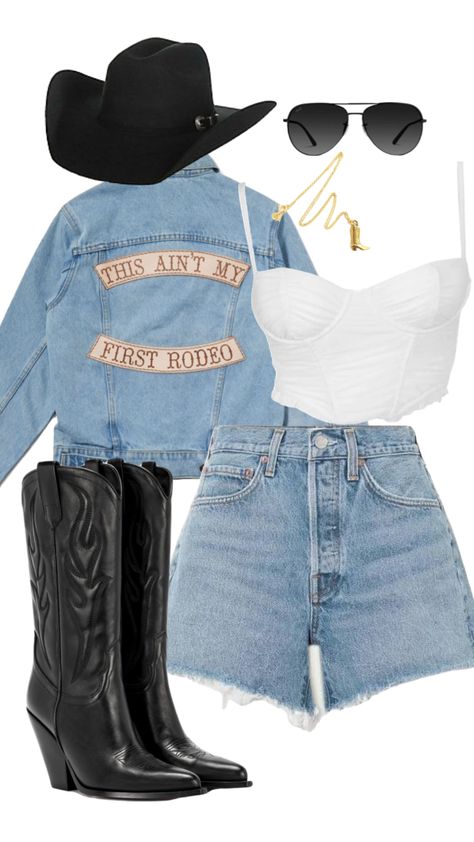 Nashville Outfit Inspo #nashville #nashvillestyle #nashvilleoutfit #rodeooutfit #outfit #outfitinspo #style #styleinspo #bucklebunny #cowgirl #coastalcowgirl Lyn Lapid Concert Outfit, Country Concert Outfit Jeans, Stampede Outfits, Cowboy Fits, Concert Outfit Jeans, Stagecoach Outfits, Nashville Style Outfits, Country Fest, Outfitinspo Style