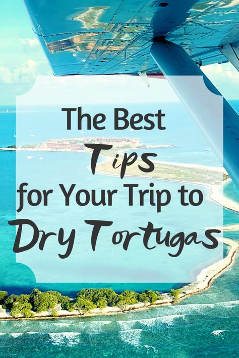 The 10 Best Tips for Visiting Dry Tortugas National Park Dry Tortugas National Park Key West, Florida National Parks, Gulf Coast Beaches, Dry Tortugas, Dry Tortugas National Park, National Park Road Trip, Going On A Trip, Beach Getaways, National Parks Trip