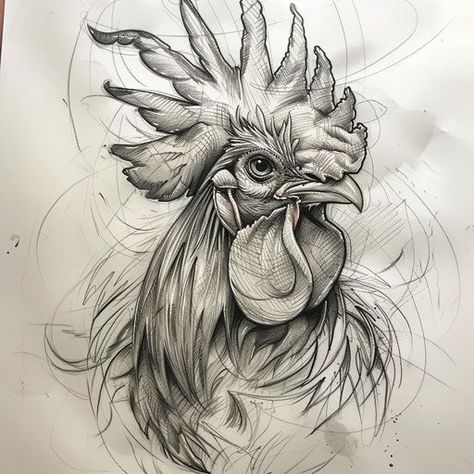 Adorn your body parts with our Rooster tattoo vector art collection. Download many for a few bucks a month. Rooster Art Drawing, New School Tattoo Designs Drawings, Rooster Tattoo Design, Rooster Drawing, New Traditional Tattoo, Piercing Art, Chicken Tattoo, Rooster Tattoo, Rooster Wall Art