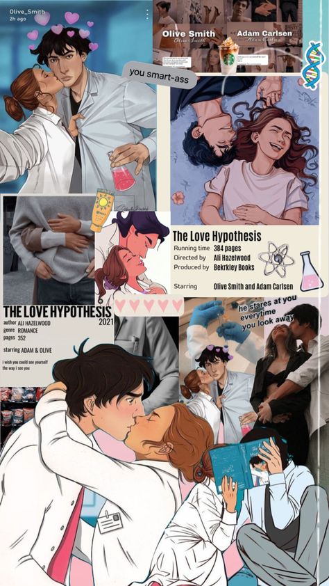 Fictional Love Art, Book Fan Art Romance, Book Couples Fanart, Romance Books Wallpaper, Book Couple Fanart, Love Theoretically Fan Art, Romance Fanart, Romcom Books, Preppy Art