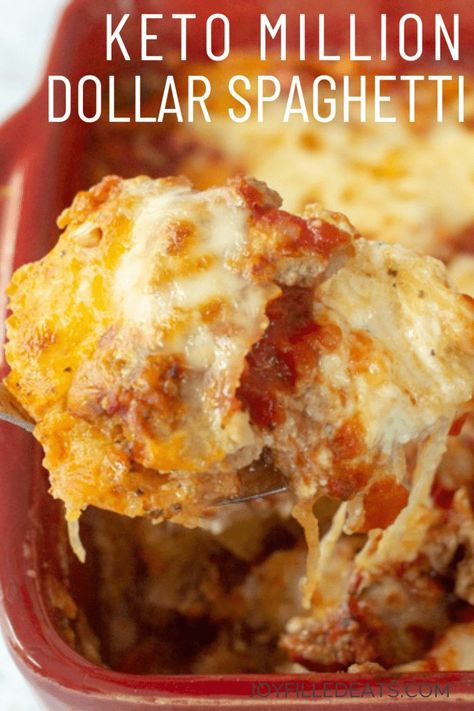 Keto Spaghetti Casserole, Keto Spaghetti, Vsg Recipes, Italian Seasonings, Sauce Spaghetti, Easy Spaghetti, Spaghetti Casserole, Keto Casserole, Low Carb Casseroles