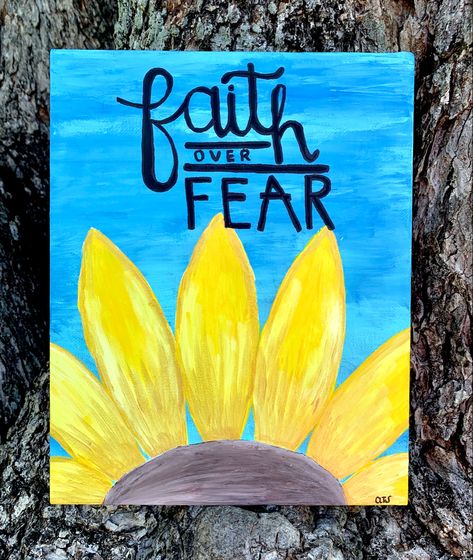 Easy Inspirational Paintings, Teen Canvas Painting Ideas, Healing Paintings Easy, Diy Christian Painting, Paint Night Ideas Easy Christian, Paint And Praise Party Ideas, Scripture Painting Ideas, Canvas Painting Ideas Christian, Christian Paintings On Canvas Easy Aesthetic