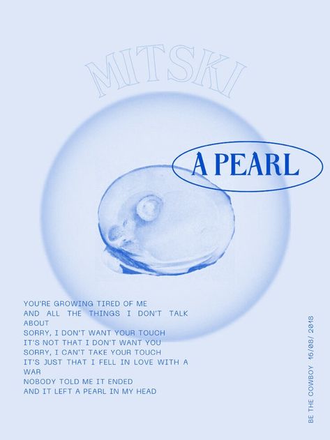 Blue Mitski Poster, Sea Posters Aesthetic, Pastel Music Poster, Blue Themed Posters, Mitski Blue Aesthetic, Light Blue Poster Prints, Blue Wall Posters, Light Blue Posters, Poster Prints Blue