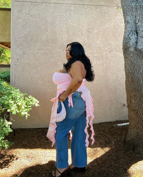 on your mood board🎀 | @FashionNovaCurve • • • • • • • • • • #plussizefashion #plussizestyle #plussizeoutfits #outfitinspiration #springstyle #springaesthetic #styleinspo #explorepage| Plus size fashion, plus size outfits,fashion inspiration, explore page, spring outfit inspo Y2k Plus Size Fashion, Terrible Outfits, Tyla Concert, Plus Size Y2k Outfits, Chubby Outfits, Plus Size Teen, Y2k Plus Size, Plus Size Y2k, Plus Size Baddie