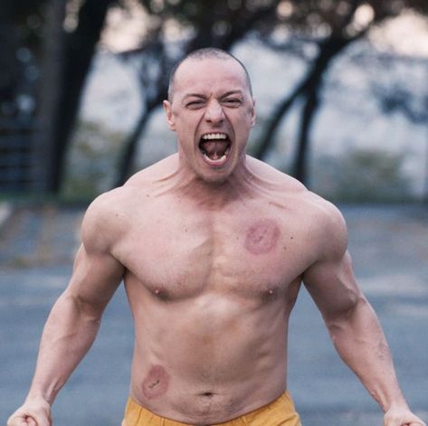 And it's super simple, too. James Mcavoy Split, Get Ripped Workout, Split Movie, Damian Lewis, Motion Poster, Killer Workouts, Band Of Brothers, James Mcavoy, Man Movies