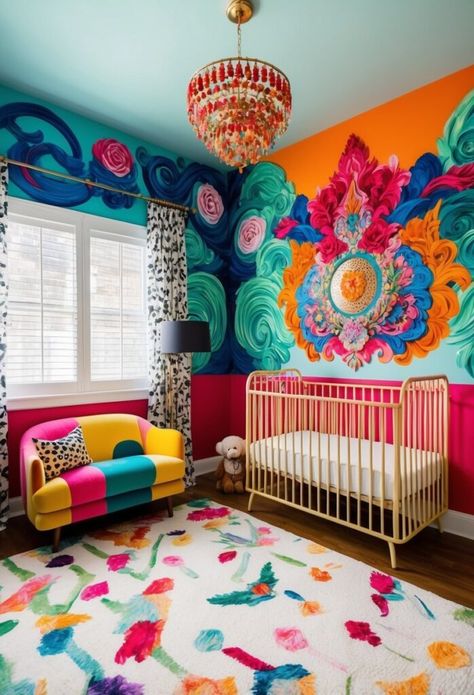 21 Maximalist Nursery Ideas Maximalist Nursery, Unique Nursery Themes, Babies Rooms, Maximalist Design, Unique Nursery, Nursery Inspo, Nursery Ideas, Nursery Themes, Rich Textures