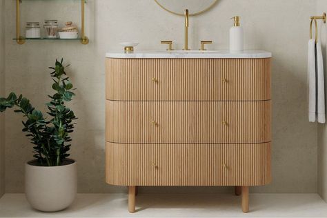 The 13 Best Vanities for Small Bathrooms: My Top Picks Vanities For Small Bathrooms, Single Vanity Bathroom, Light Wood Bathroom Vanity, 36 Inch Vanity, 30 Inch Bathroom Vanity, 36 Inch Bathroom Vanity, 36 Bathroom Vanity, Scandinavian Bathroom, Primary Bathroom