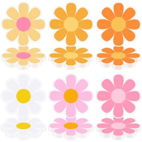 Watersay 48 Pcs Disposable Flower Placemats Bulk Daisy Placemats 13 Inch Floral Paper Placemats Colorful Groovy Party Supplies Boho Spring Summer Table Decorations for Wedding Birthday Bridal Dinner Daisy Placemats, Table Decorations For Wedding, Bridal Dinner, Flower Placemats, Decorations For Wedding, Groovy Party, Summer Table Decorations, Paper Placemats, Summer Table