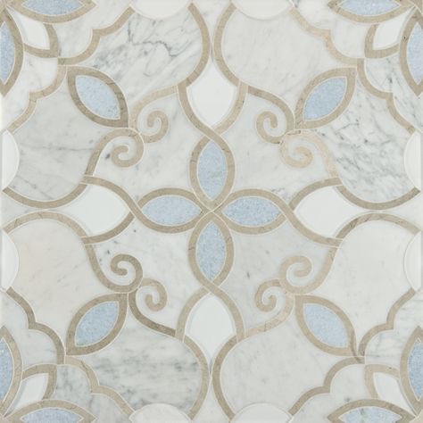 Artistic tile Granada Bianco - http://artistictile.com/itemdetails.aspx?Pid=1064&Cid=25&Mname=Granada%20Bianco Marble Tile Bathroom, Sunroom Addition, Billion Dollars, Artistic Tile, Tile Showroom, Glass Installation, Tile Inspiration, Mosaic Stone, Marble Tile