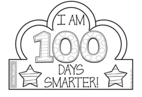 100 Días De Clases, 100th Day Of School Crafts, 100s Day, 100 Day Of School Project, 100 Days Smarter, Counting To 100, Hat Template, Bullet Journal Spreads, 100 Day Celebration