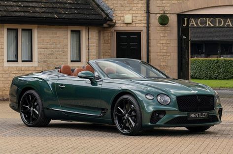 Bentley Continental Gt Green, Bentley Continental Gt Convertible, Luxury Things, Cheltenham Festival, Cadillac Ct6, Continental Gt, Bentley Continental Gt, Exotic Sports Cars, Barrett Jackson