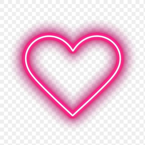 Neon Pink Heart, Happy Birthday Font, Neon Png, Heart Neon, Neon Heart, Png Heart, S Letter Images, Happy Birthday Wallpaper, Birthday Wallpaper