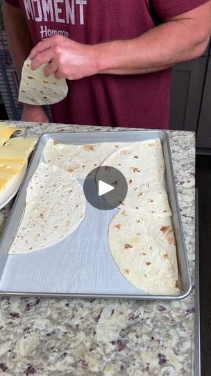 54K views · 772 reactions | This can feed the whole family | This can feed the whole family | By Bussin Eats | Facebook Bussin Eats, Tortilla Shells, Cheese Burger, Cookie Sheet, Tortillas, Short Video, Cheeseburger, The Whole, Comfort Food