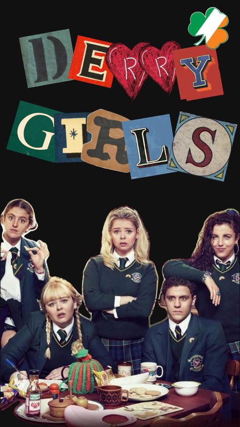 Derry Girls Wallpaper, Derry Girls Poster, Derry Girls, Girls Wallpaper, Drama Memes, Girl Posters, Girl Wallpaper, Poster Board, Tv Shows