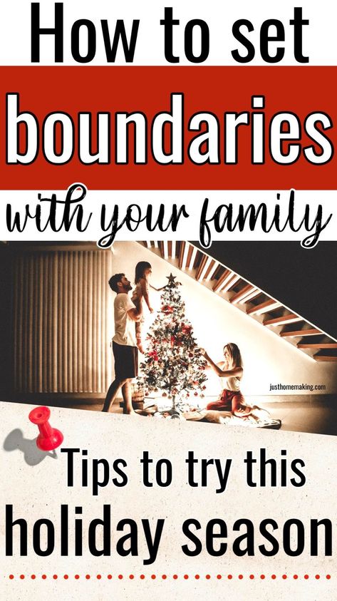 Christmas Boundaries, Setting Boundaries With Family, Holiday Boundaries, Boundaries With Family, Marriage Life Quotes, Christmas Drama, Married Life Quotes, Date Night Ideas For Married Couples, Boundaries Quotes