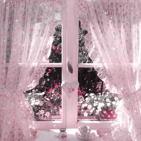 Curtains Coquette, Pink Angelcore, Red Art Painting, Angelcore Aesthetic, Watermark Ideas, Devil Aesthetic, Pink Images, Color Vibe, Angel Aesthetic