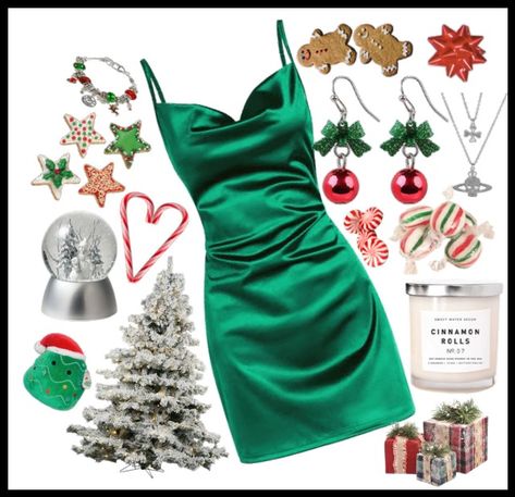 christmaS Outfit | ShopLook Christmas Fashion Outfits, Fashion Outfits Polyvore, Holiday Fits, Outfit Polyvore, Holiday Party Fashion, Outfits Polyvore, Party Style, Cosplay Dress, Outfit Shoplook