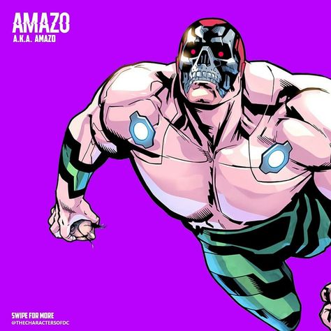 Amazo Dc Art, Amazo Dc Comic, Siri Funny, Dark Multiverse, Superhero Comics Art, Comic Artwork, Dc Icons, Superhero Characters, Superhero Comics