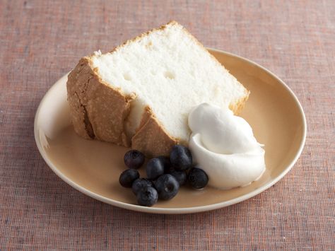 Angel Food Cake from FoodNetwork.com Popular Healthy Recipes, Alton Brown, Angel Cake, A Piece Of Cake, Angel Food Cake, Piece Of Cake, Food Cake, Angel Food, Top Recipes