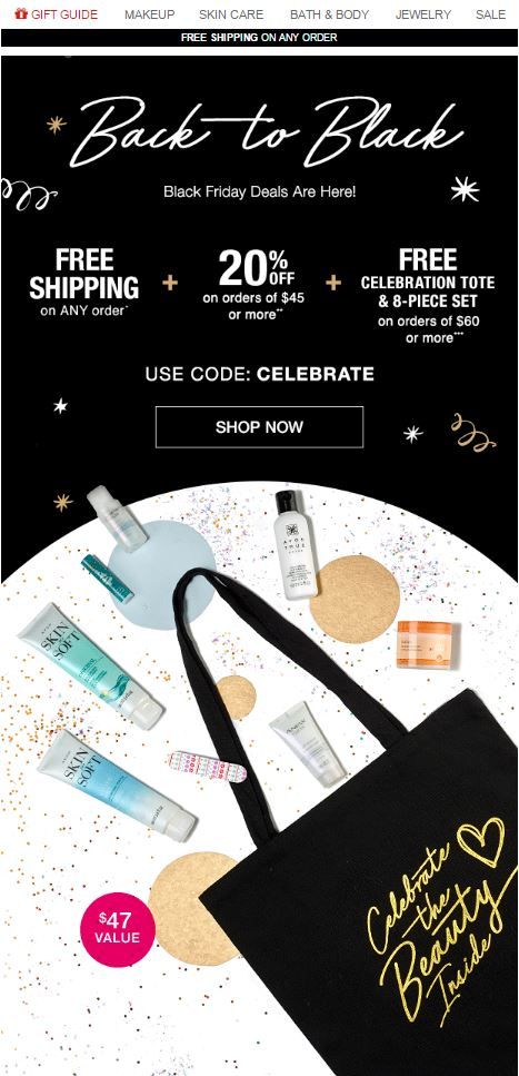 Avon Coupon Code CELEBRATE - http://www.beautymakeupandmore.com/avon-coupon-code/avon-coupon-code-celebrate/ Shop Now at https://www.avon.com/?repid=70046744 #buyavon #sellavon #BeautyForAPurpose #AvonAuto-Replenish #FreeShipping #AvonBeautyProducts #AvonCouponCode Skin Care Campaign, Black Friday Makeup, Avon Sales, Avon Campaign, Black Friday Specials, Avon Rep, Avon Online, Holiday Gift Sets, Best Black Friday