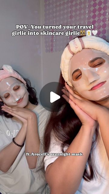 Nikita Khairnar on Instagram: "Reversing our age with @arocell_global Superpwer Mask EX🤎👯🫶🏻

~ It Contains ultra-low molecular weight collagen. 
~ 10 types of hyaluronic acid and peptides.
~ 42g .concentrated ampoule solidified into a gel-type mask.
~ Moisturizing effect lasts for 100 hours after a single use.

Our skin feel so plump and hydrated, super satisfying🥹🤌

Highly recommend !!💯

#arocell #collagenmask #glassskin #arocellcollagenmask #koreanglassskin #koreanskincare #overnightmask #mask #kbeauty #koreanbeauty #korean #kbeautyreview #korea #girlies #kbeautyaddict #trending #viralmask #viralreels #viralvideos #indian #maharashtrian #marathi #skincaregirl" Collagen Mask, Mask Types, Foot Scrub, Overnight Mask, Glass Skin, K Beauty, Korean Skincare, Korean Beauty, Hyaluronic Acid