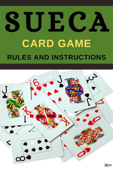 Sueca Card Game (Rules and Instructions) Indoor Game Ideas, Single Person Card Games, Family Indoor Games, Easy Card Games For Two, Adult Card Games For Two, Group Of Four Friends, Easy Card Games, 2 Player Card Games, Card Games For Two