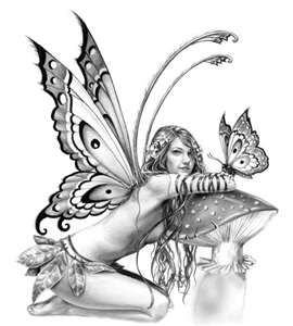 http://deborahfantasia.hubpages.com/hub/pretty-Fairy-Tattoos Tattoos For Women On Thigh, Fairy Sitting, Kunst Tattoos, Fairy Tattoo Designs, Fairy Drawings, Drawing Hands, Fairy Pictures, Fairy Artwork, Fairy Coloring Pages