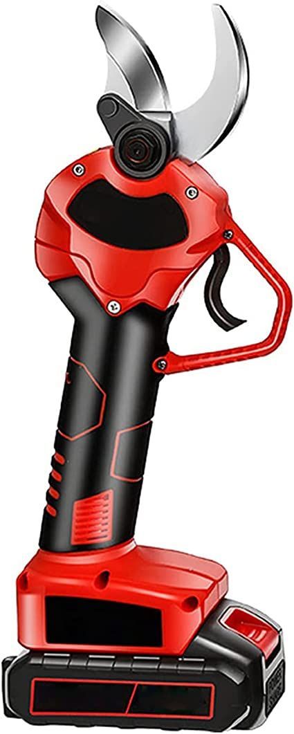 ZCM-JSD Cordless Electric Pruning Shears,40mm Electric Secateurs for Garden w/2pcs 1100 Mah Lithium Battery,Electric Tree Branch Cutter Tools for Gardens, Parks, Farms, Etc Mum Presents, Electric Scissors, Presents For Mum, Bonsai Garden, Pruning Shears, Tree Branch, Fruit Trees, Lithium Battery, Pet Shop