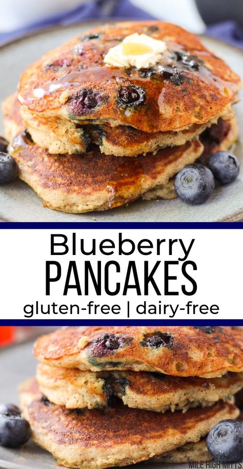 Dairy Free Blueberry Recipes, Egg Free Blw, Egg Free Baby Pancakes, Egg Free Pancakes For Baby, Baby Blueberry Pancakes, Dairy Egg Free Recipes, Egg Free Baby Led Weaning, Dairy And Egg Free Breakfast, Blueberry Pancakes For Baby