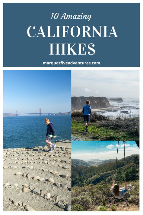 Our Top 10 Hikes of 2020 - all in California! From Mendocino to the Bay Area to Palm Springs - these 10 hikes came in tops! #California #Hikes #Top10 #Mendocino #SanFrancisco #BayArea #Mendocino #PalmSprings #FamilyHikes #FamilyTravel via @marquezfive Wilder Ranch State Park, Bucket List Trips, Bay Area Hikes, Southern California Hikes, California Hikes, Lassen Volcanic National Park, Yosemite Falls, Sequoia National Park, Yosemite Valley