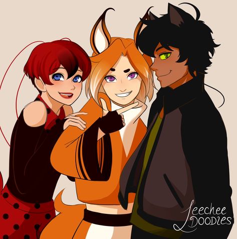 Arley✿ on Twitter: "Human Trixx concept! #MiraculousLadybug #MiraculousLadybugfanart… " Tikki And Plagg, Tikki Y Plagg, Ladybug Art, Catty Noir, Miraculous Ladybug Oc, Miraculous Ladybug Memes, Cat Sketch, Film Anime, As Humans