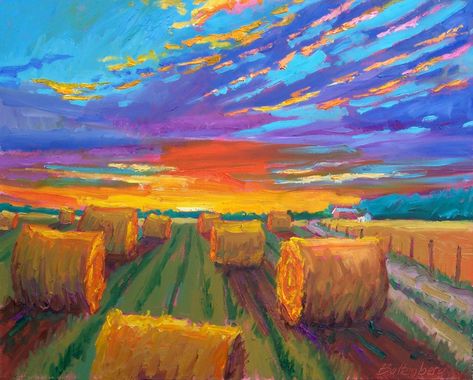 this is one of my latest impressionistic paintings, original oil on board Agriculture Painting Ideas, Farm Painting Ideas, Agriculture Art Paintings, Easy Farm Paintings, Agriculture Painting, Midwest Painting, Farm Oil Painting, Farm Landscape Painting, Farm Land Painting